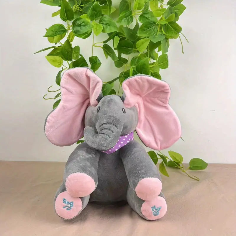 Peekaboo Elephant Singing Toy