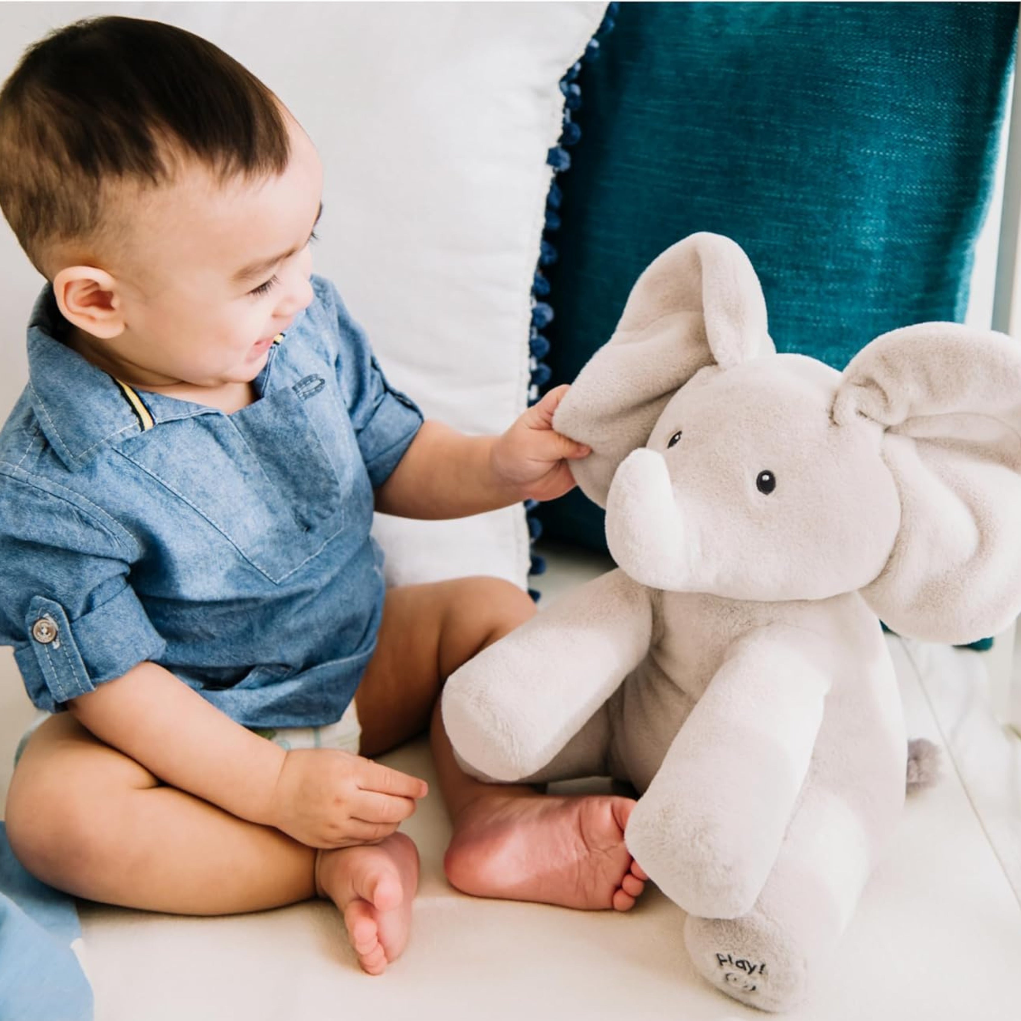 Peekaboo Elephant Singing Toy