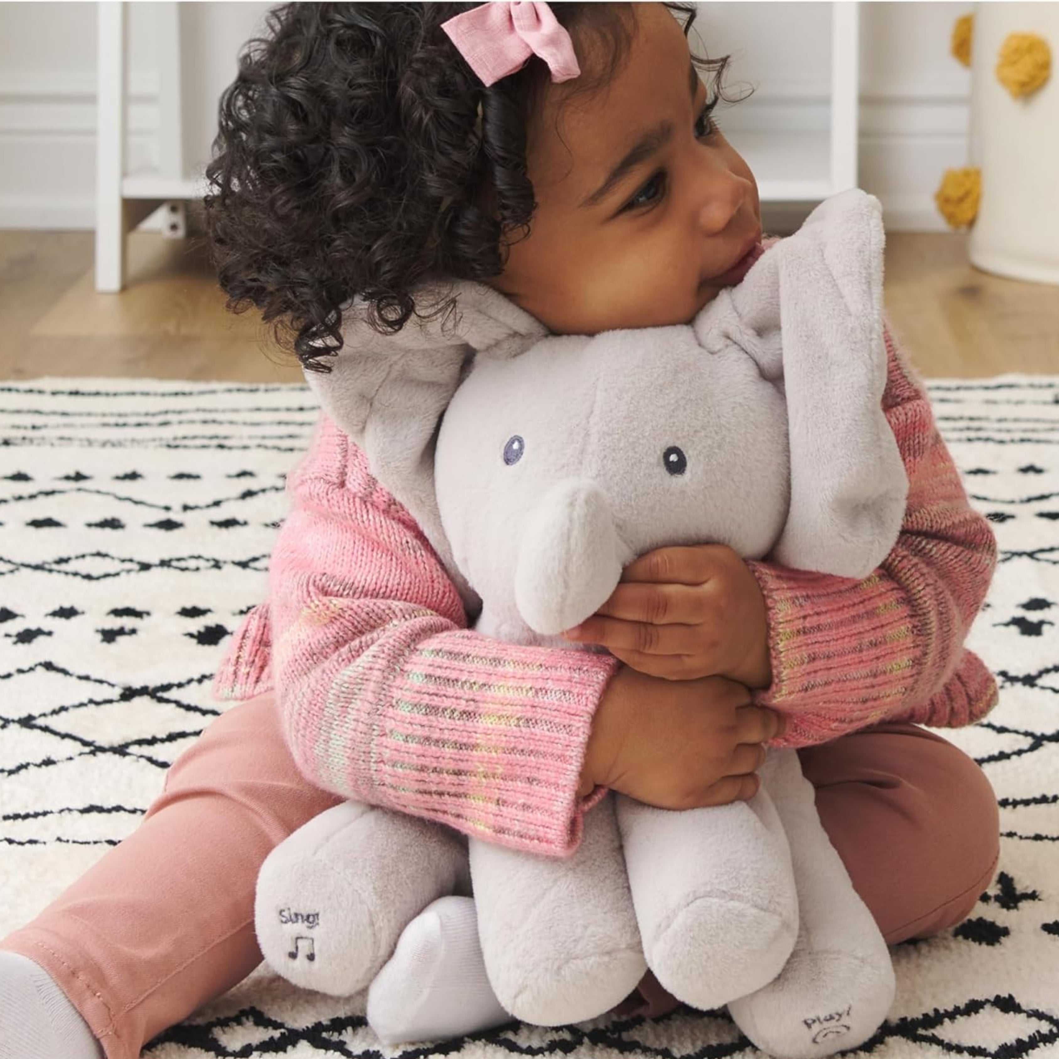 Peekaboo Elephant Singing Toy