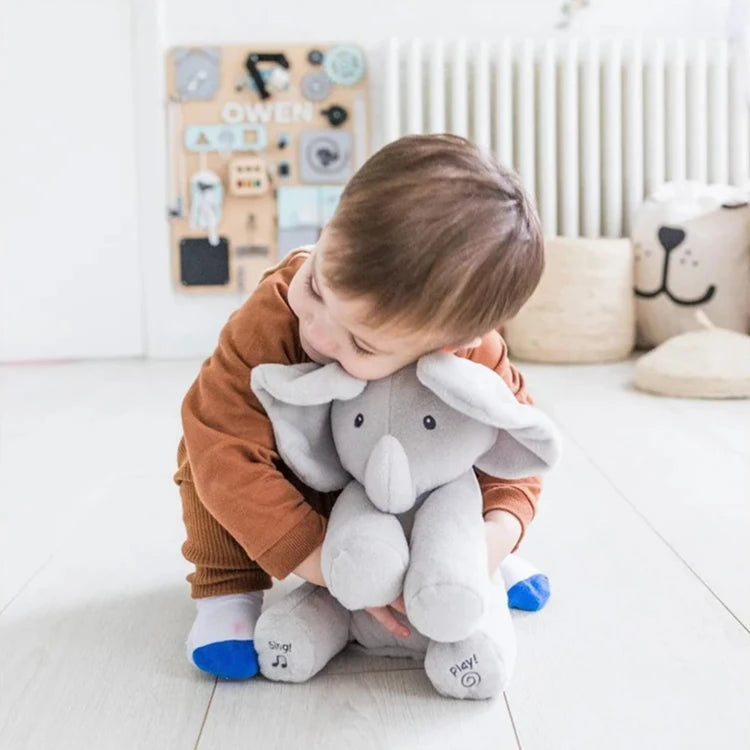 Peekaboo Elephant Singing Toy