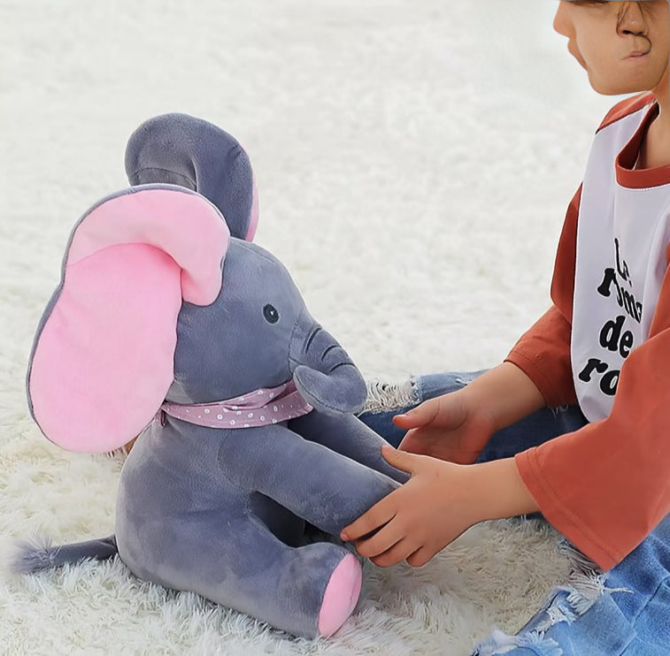 Peekaboo Elephant Singing Toy