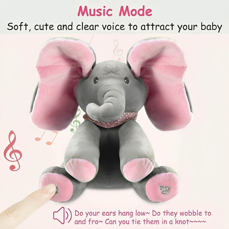 Peekaboo Elephant Singing Toy