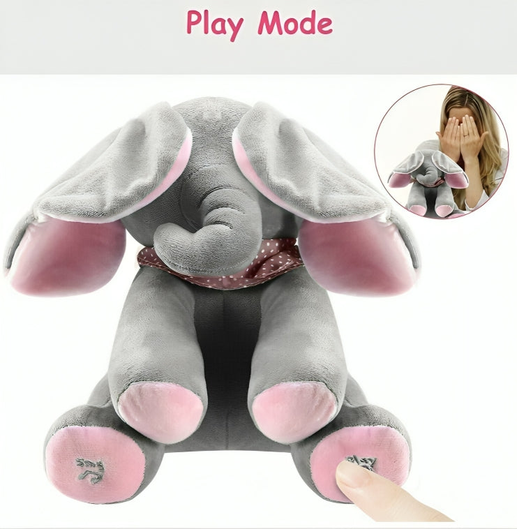 Peekaboo Elephant Singing Toy