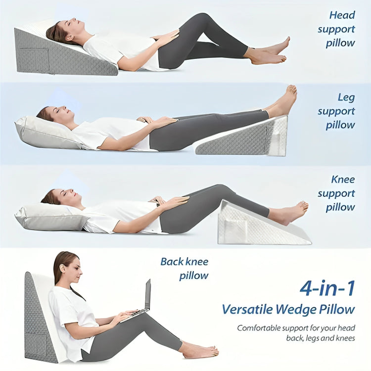 Adjustable Bed Wedge Pillow