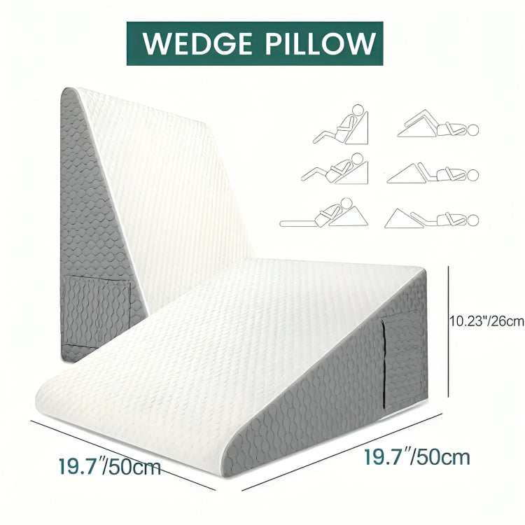 Adjustable Bed Wedge Pillow