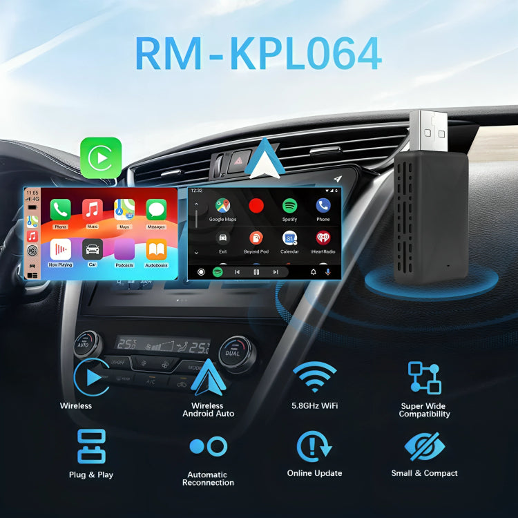 Wireless CarPlay Android Auto