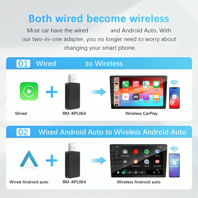 Wireless CarPlay Android Auto