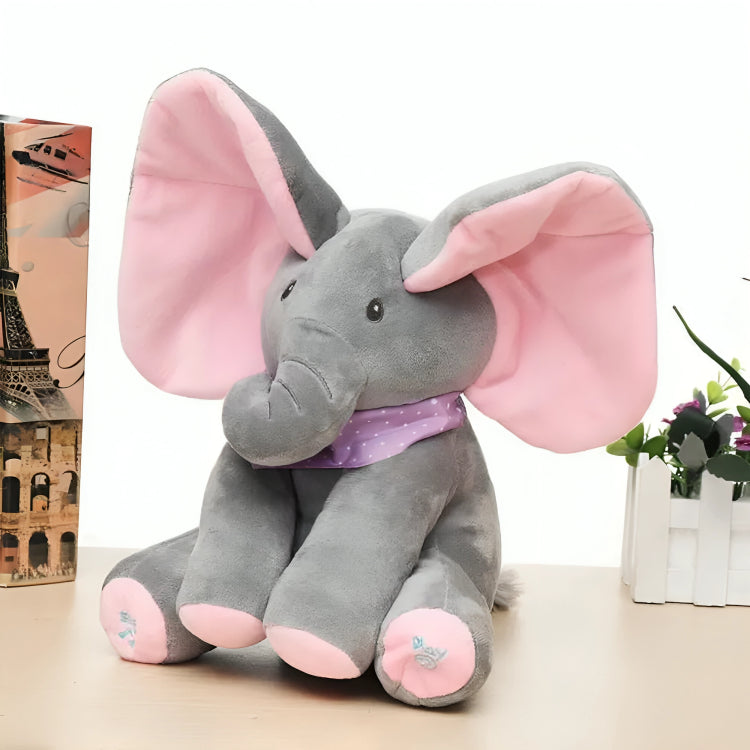 Peekaboo Elephant Singing Toy